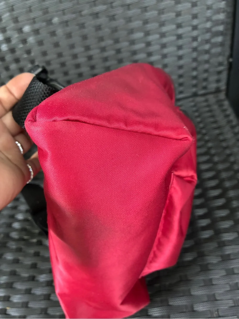 kate spade Red Nylon Mini Backpack